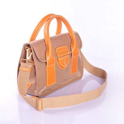 BN2119 Canvas with yellow leather