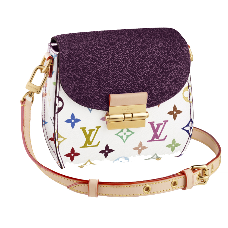 Monogram Multicolore Stingray Leather Heartbreaker