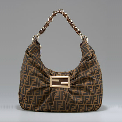 Fendi Large Mia Zucca Hobo