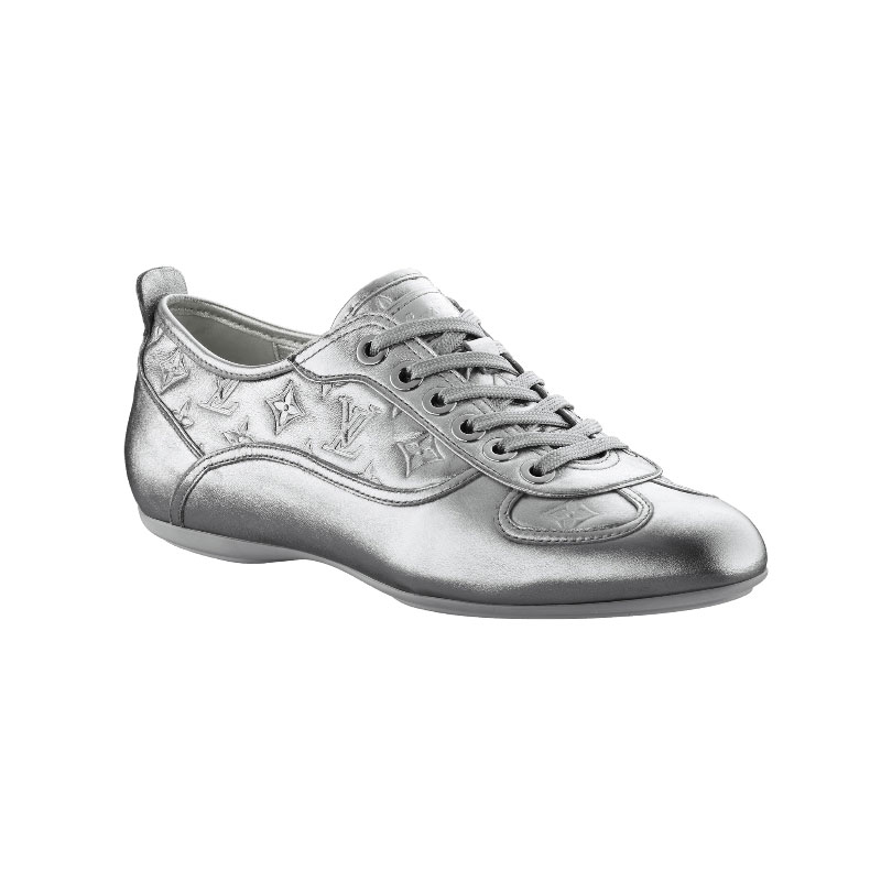 PULSE SNEAKER IN METALLIC CALF LEATHER