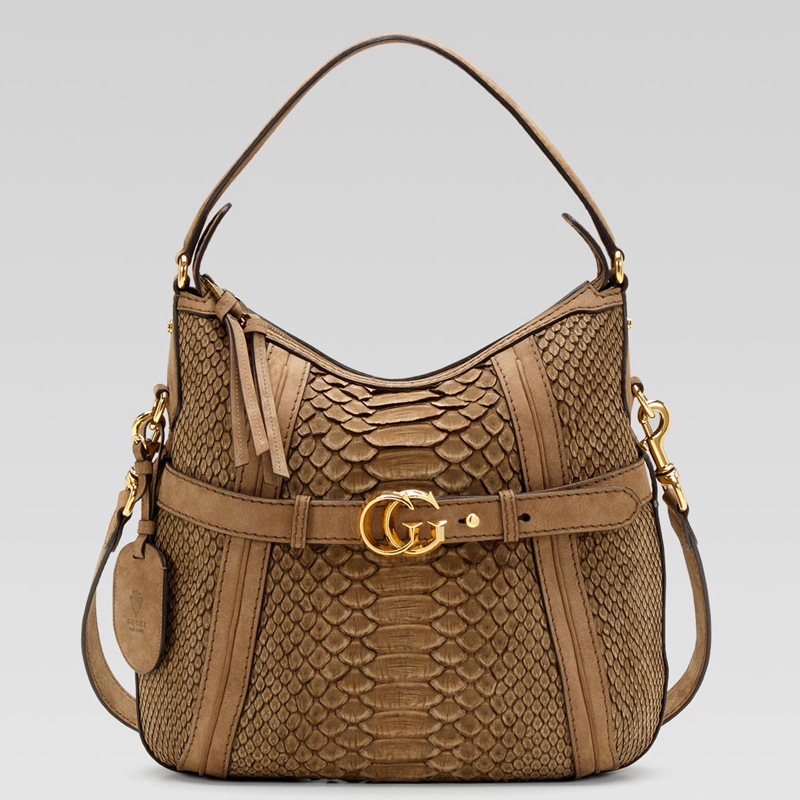 'GG running' medium hobo with leather belt