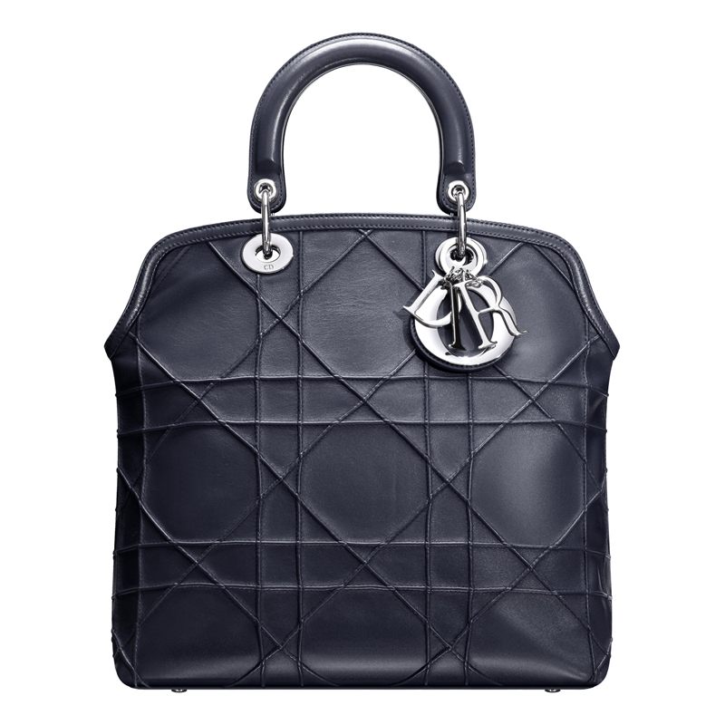 Granville Bag In midnight-blue leather