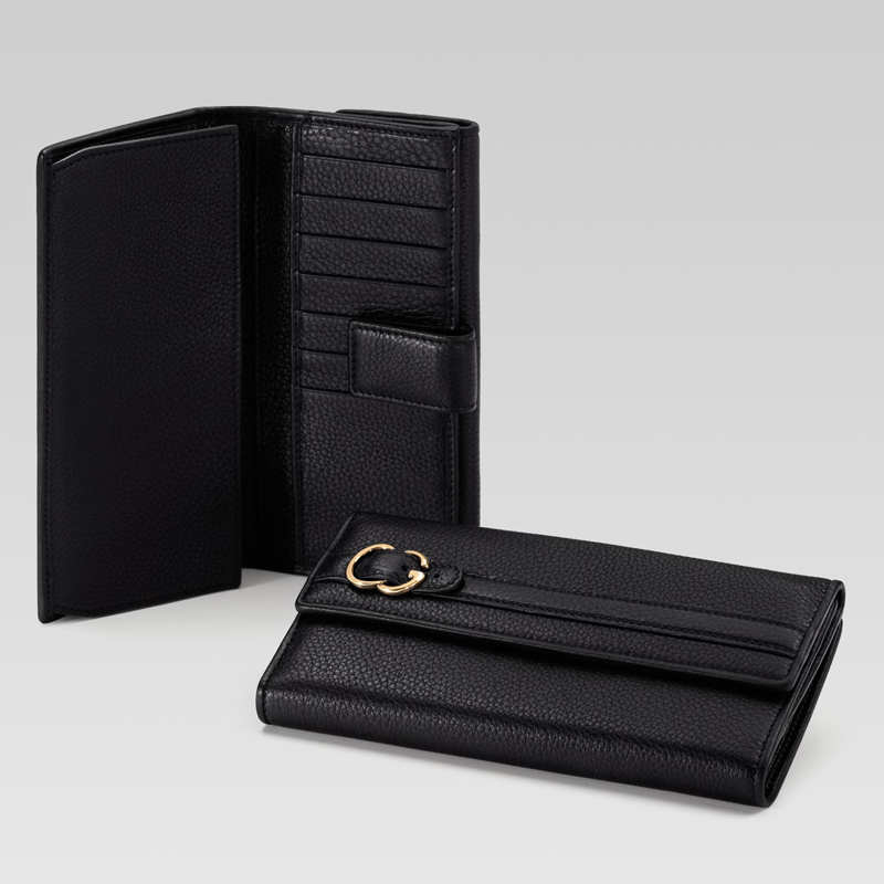 continental wallet with double G detail