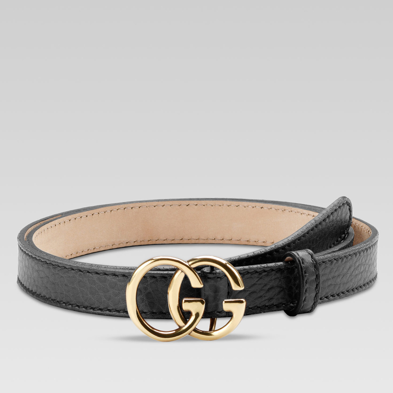 belt with double G buckle