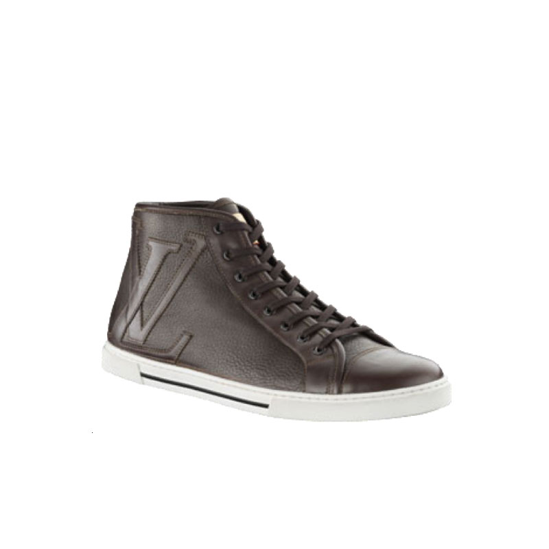 PUNCHY SNEAKER BOOT IN GRAINED CALF LEATHER