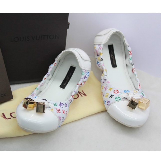 louis vuitton women shoes in white