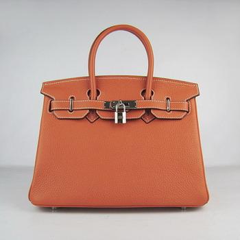 Birkin 30CM Orange (silver)