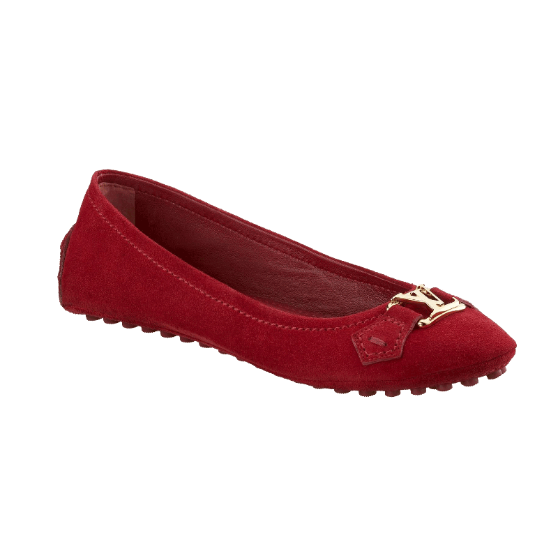 OXFORD BALLERINA IN SUEDE CALF LEATHER