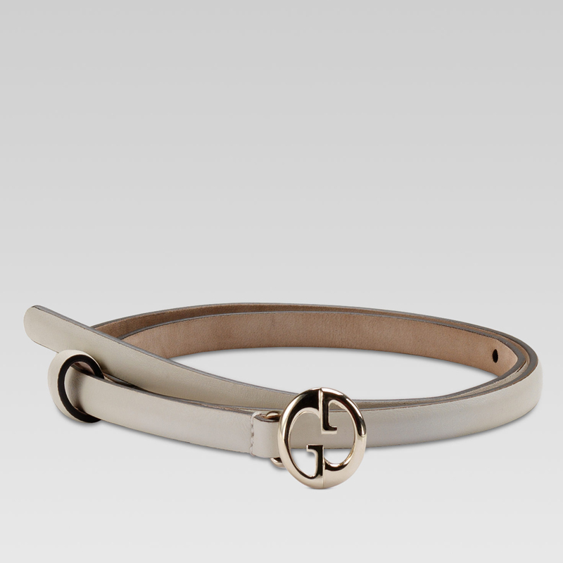 belt with double G buckle