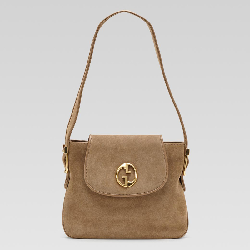 'gucci 1973' medium shoulder bag with oval GG and