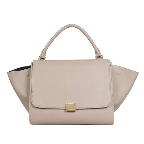 Fashion Celine Trapeze Bags Calf Leather C008 Grey