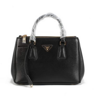 Prada Classic Medium Saffiano Tote Bag BN1801 Black