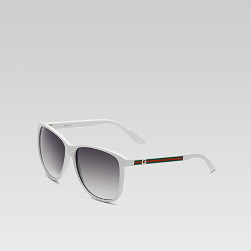 medium square frame sunglasses with G detail and s