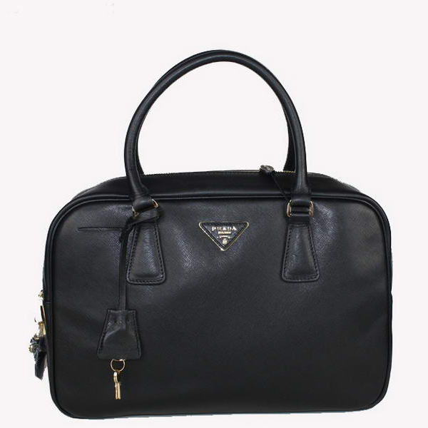 Prada Saffiano Leather Tote Bag BL1094 Black