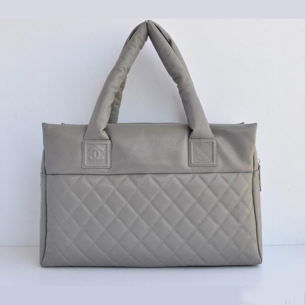 Chanel Coco Cocoon Large Tote Bag A48620 Grey