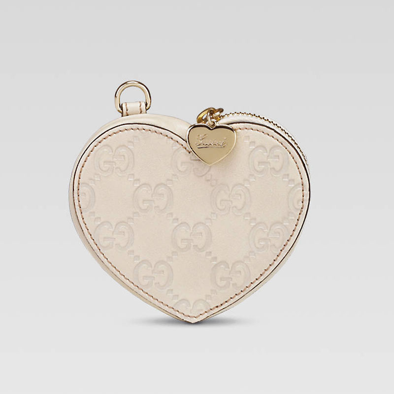 heart-shaped coin purse