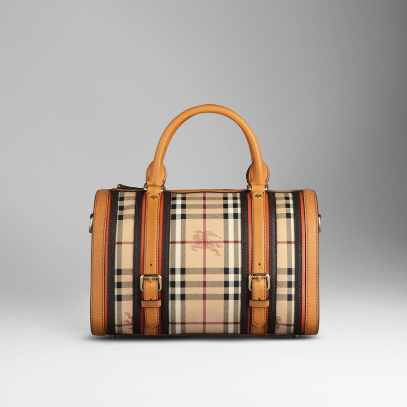 MEDIUM HAYMARKET BELTED BOWLING BAG