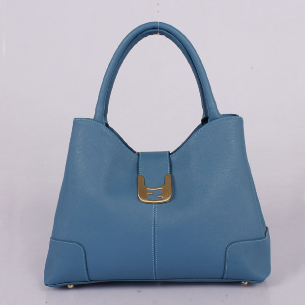 2012 new fendi handbags FD2438 one shoulder bag blue