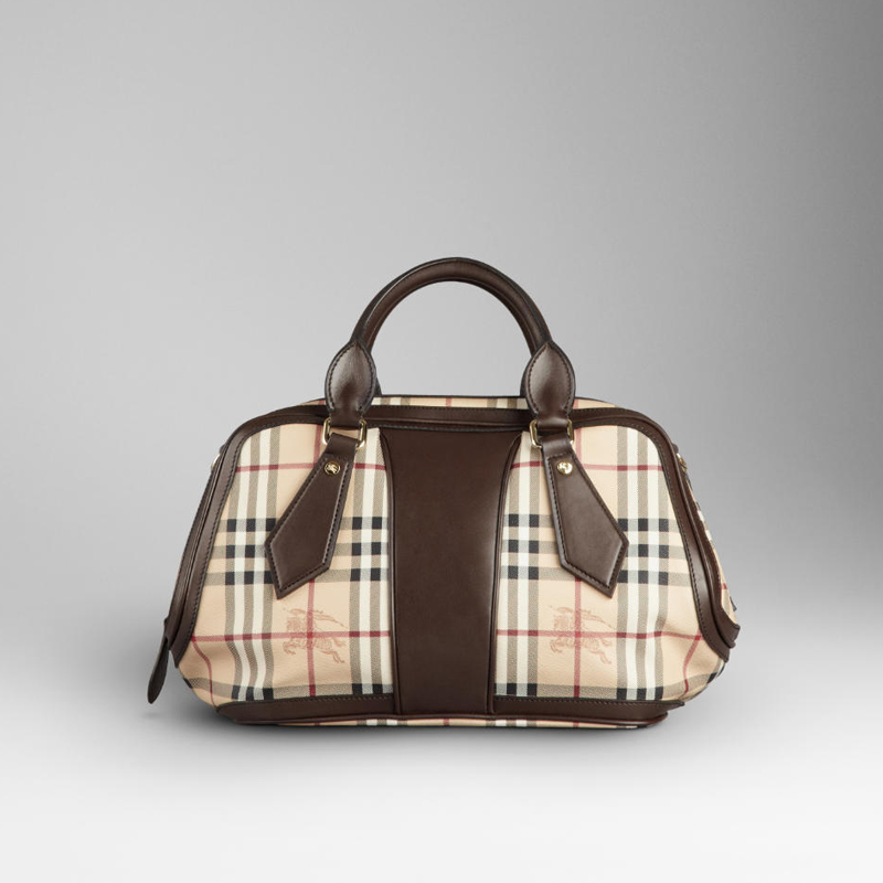 MEDIUM HAYMARKET CHECK BOWLING BAG