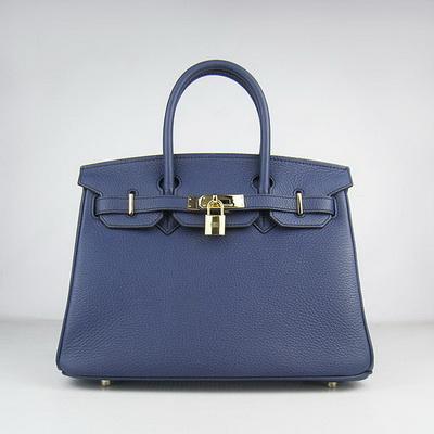 Birkin 30CM Dark Blue (gold)