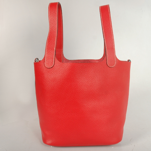 Hermes picotan MM Bag clemence leather in Flame