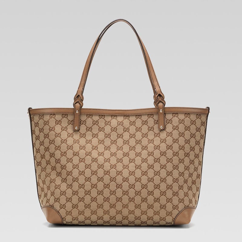 'gucci craft' medium tote with detachable pocket