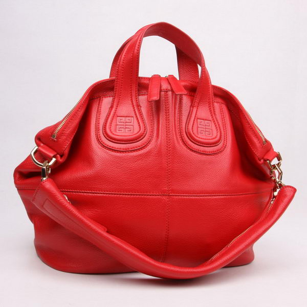 Givenchy Fashion Cow Leather Top Handle Bags Red 29881