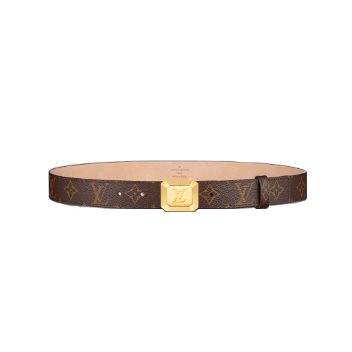 Louis Vuitton Cabochon Monogram Belt