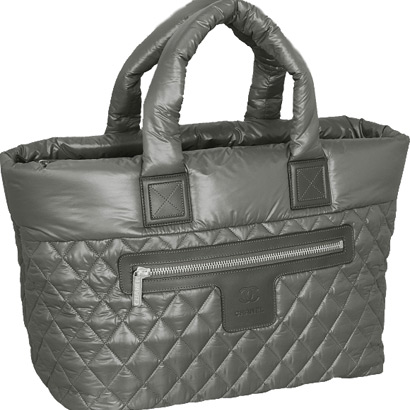 Chanel Coco Cocoon Tote Bags A48611 Y06883 44203 Gris