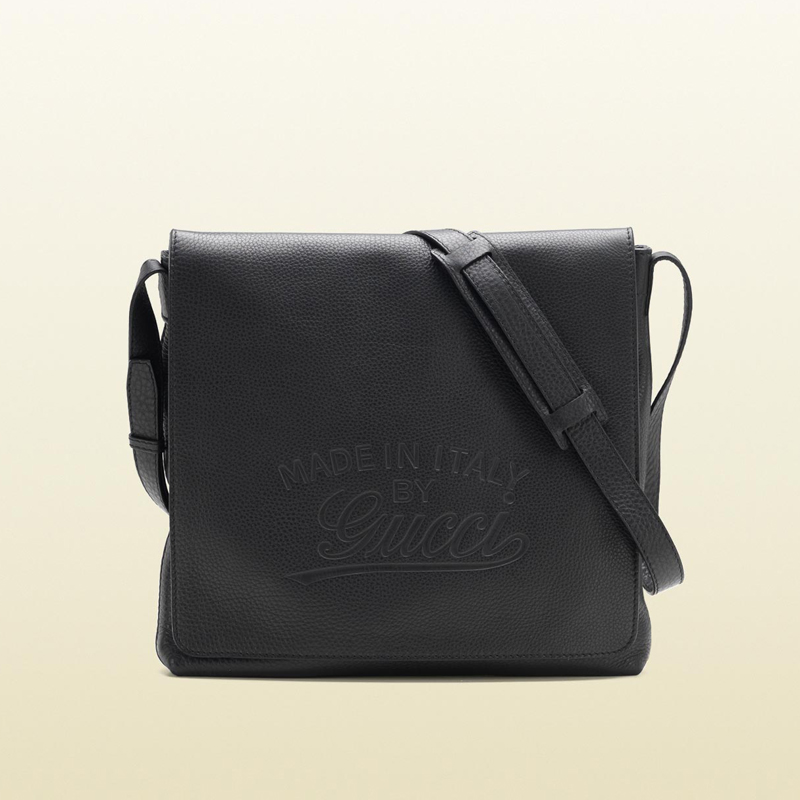 gucci flap messenger bag