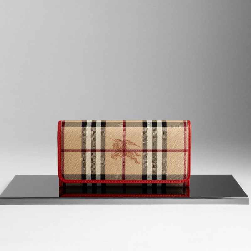 HAYMARKET CHECK CONTINENTAL WALLET