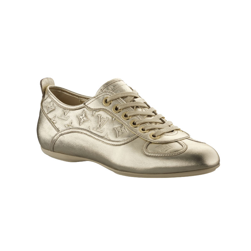 PULSE SNEAKER IN METALLIC CALF LEATHER