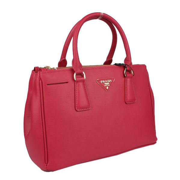 Prada Saffiano Classic Tote Bag BN1801 Rosy