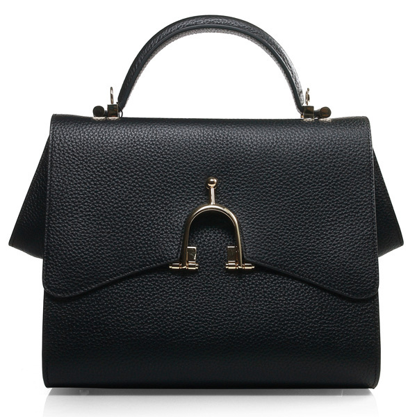 Hermes Stirrup Top Handle Bag H1955 Black