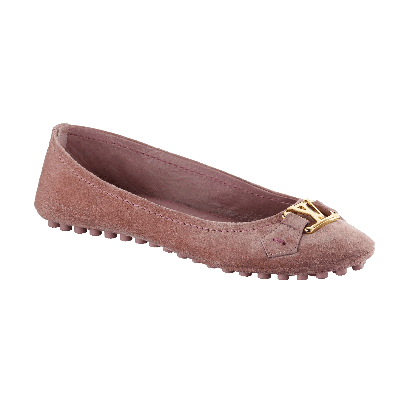 OXFORD BALLERINA IN SUEDE CALF LEATHER