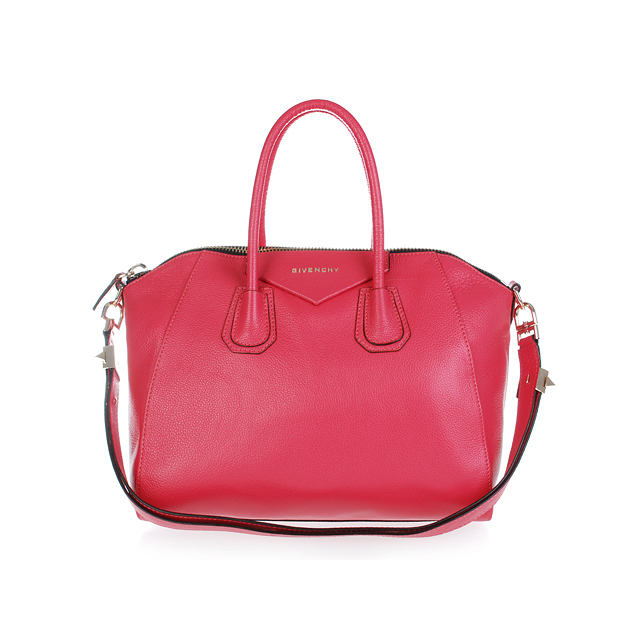 Givenchy Rose Red Leather bag 9981