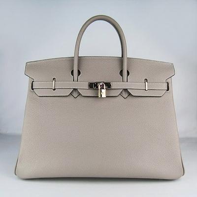 Hermes 40CM Grey (gold)