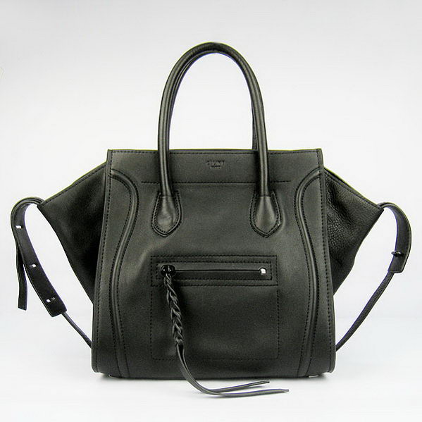 Celine Small Phantom Bags Original Calfskin Leather C1890 Black