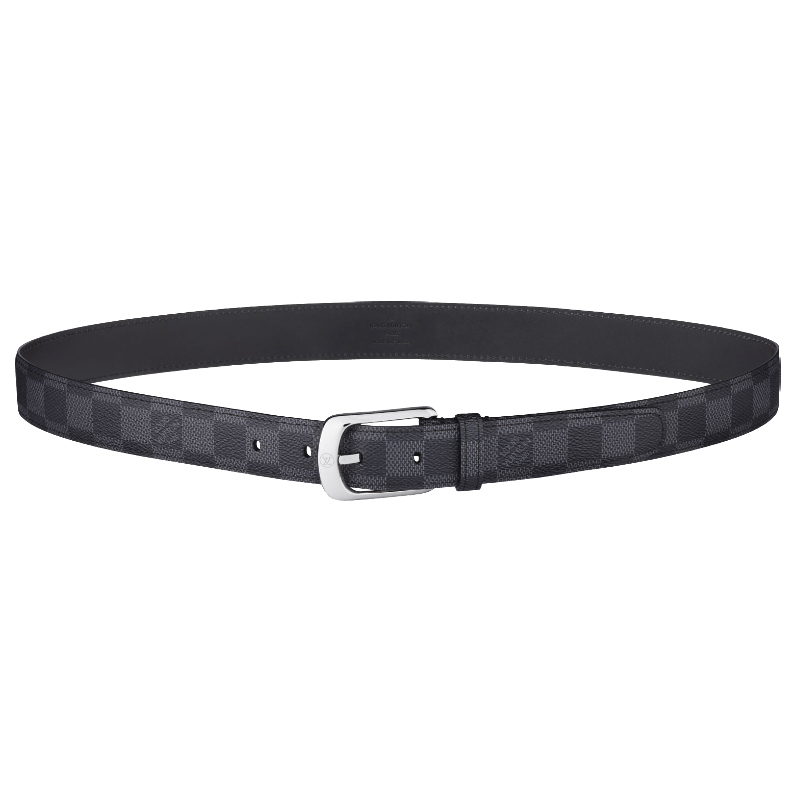 DAMIER GRAPHITE ELLIPSE BELT