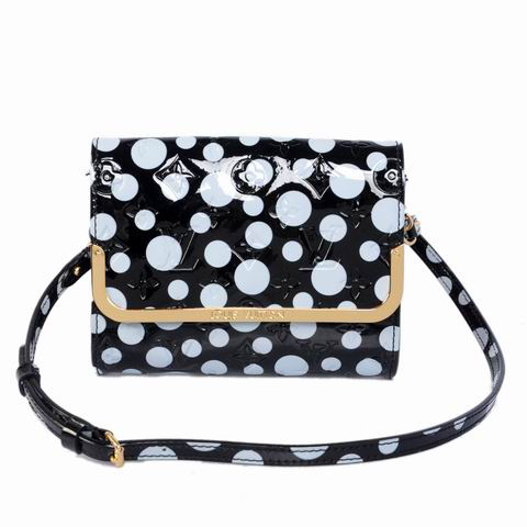 Louis Vuitton Yayoi Kusama Rossmore PM M91547 Black