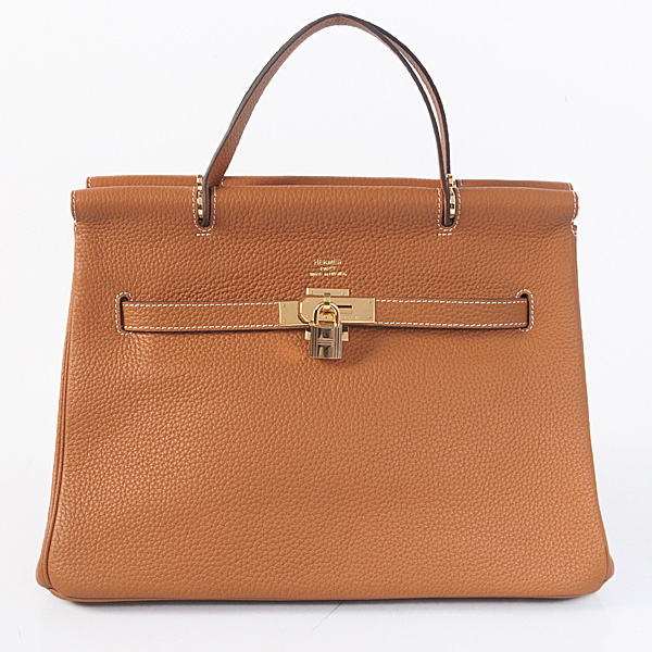 Hermes Spring Summer 2013 Shopping Bag H1046 in Camel with Gold hardware