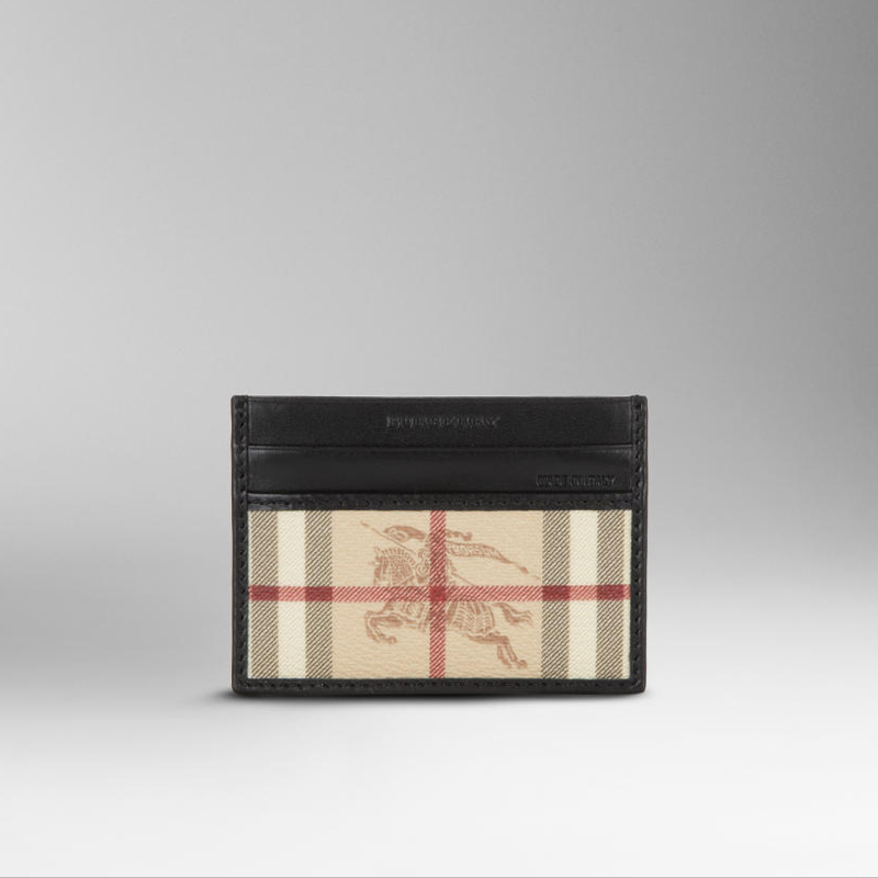 Haymarket check card case