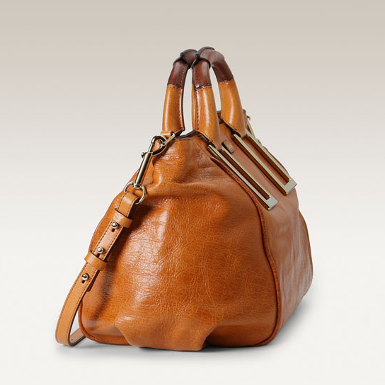 Chloe 'Ethel' Lambskin & Goatskin Leather Top Handle Satchel