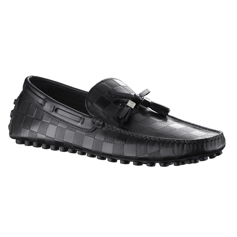 IMOLA LOAFER IN DAMIER EMBOSSED LEATHER