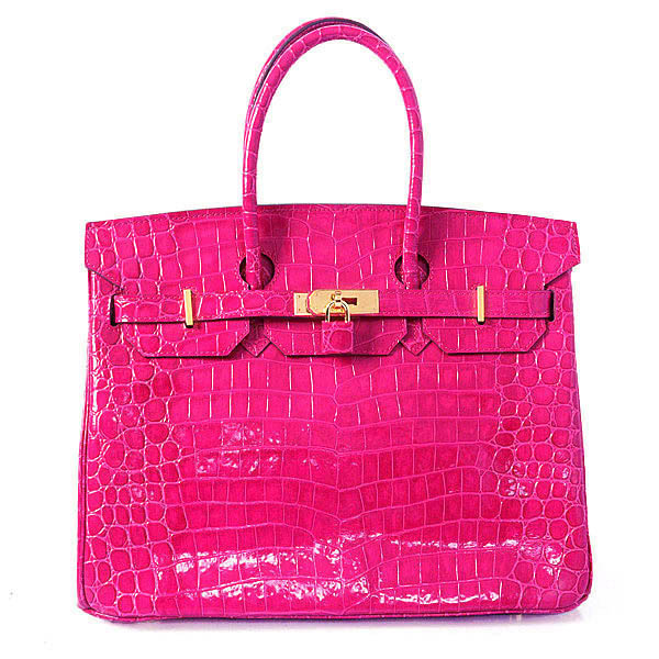 Hermes Birkin 35CM Crocodile leather in Light Peach with Gold hardware