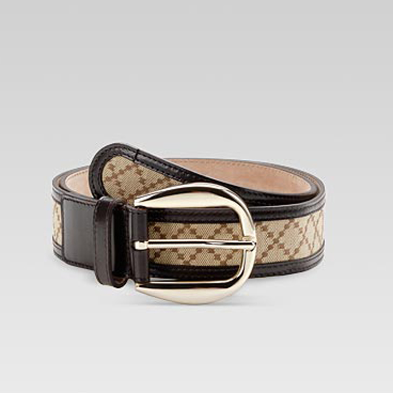 belt with plain buckle