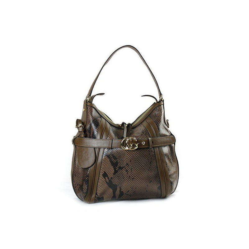 'GG running' medium hobo with double G detail