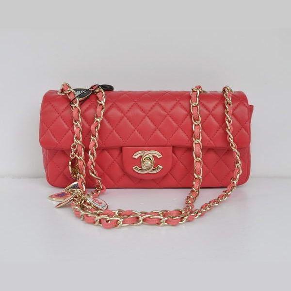 Chanel A48128 Heart Chain Flap Bag Rose