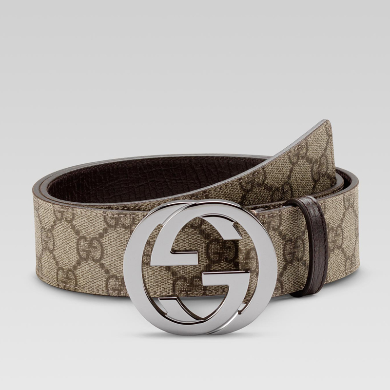 belt with interlocking G buckle