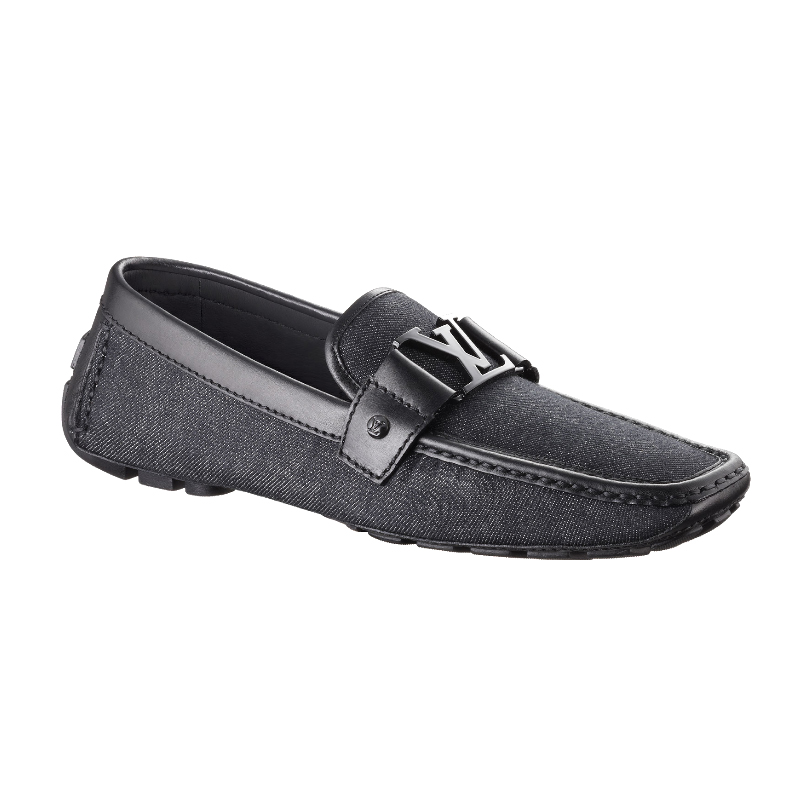 MONTE CARLO MOCCASIN IN DENIM CANVAS